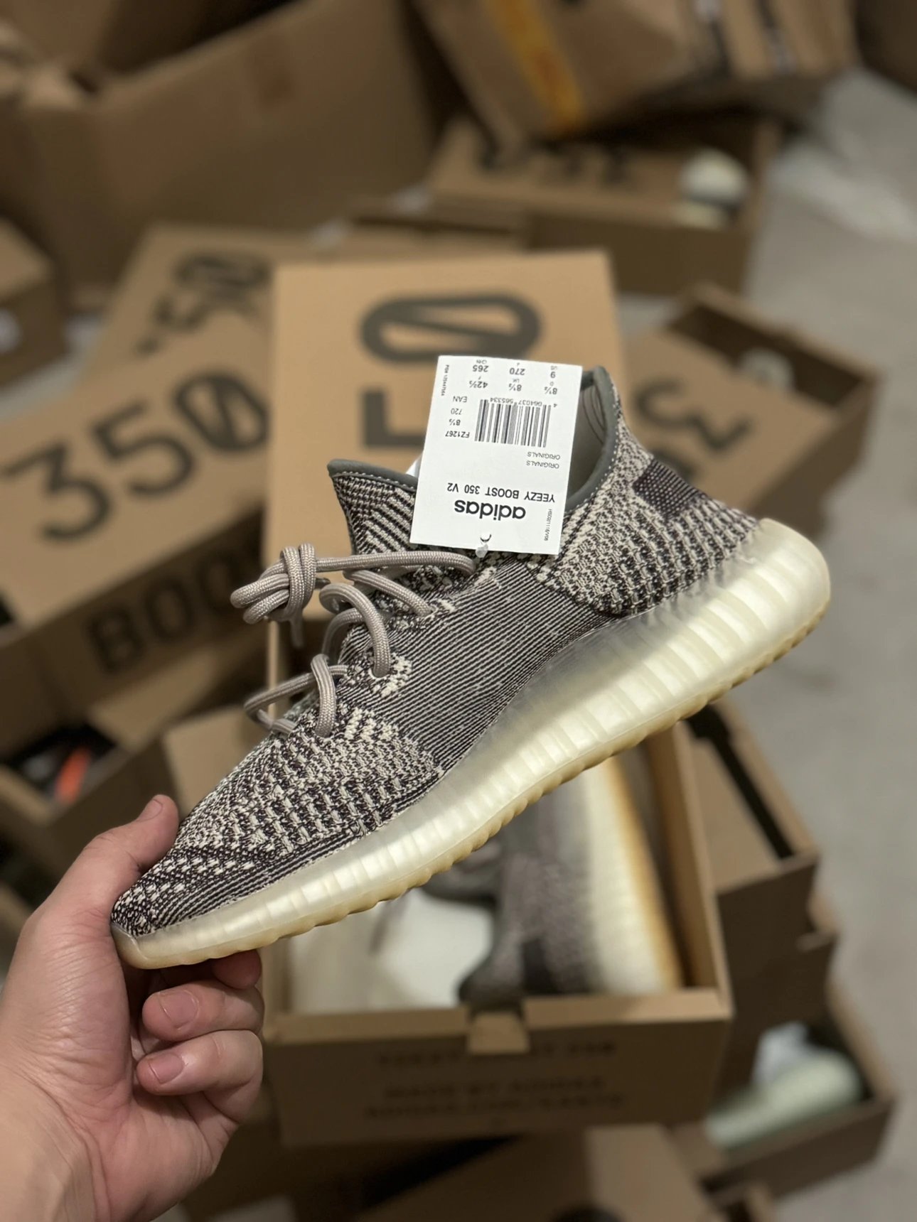 Adidas Yeezy Boost 350 V2 "Zebra" Sneakers