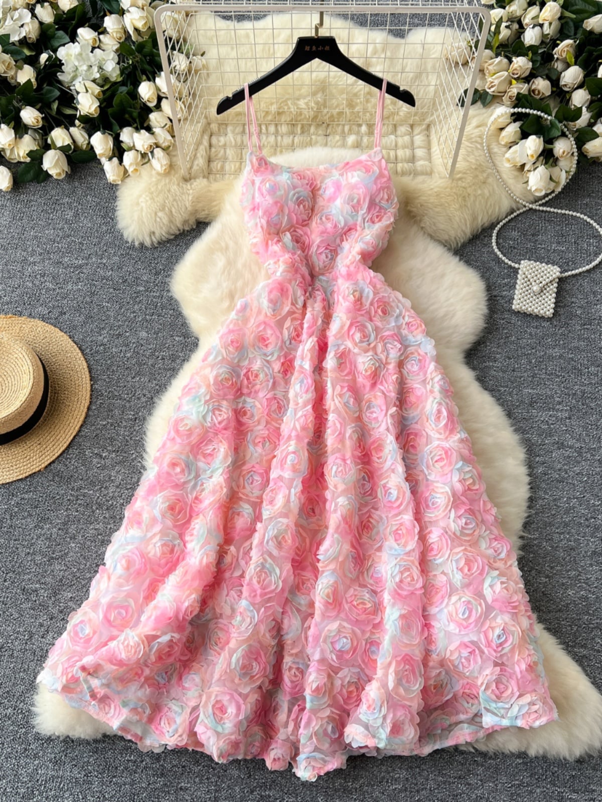 KEINMAY Rose Print Dress