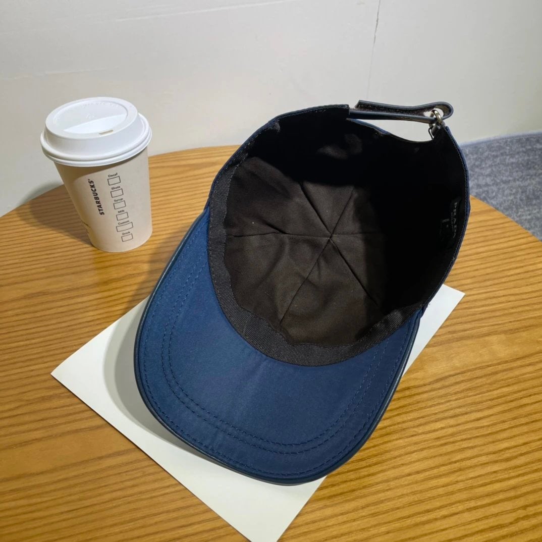 Prada Black Baseball Cap