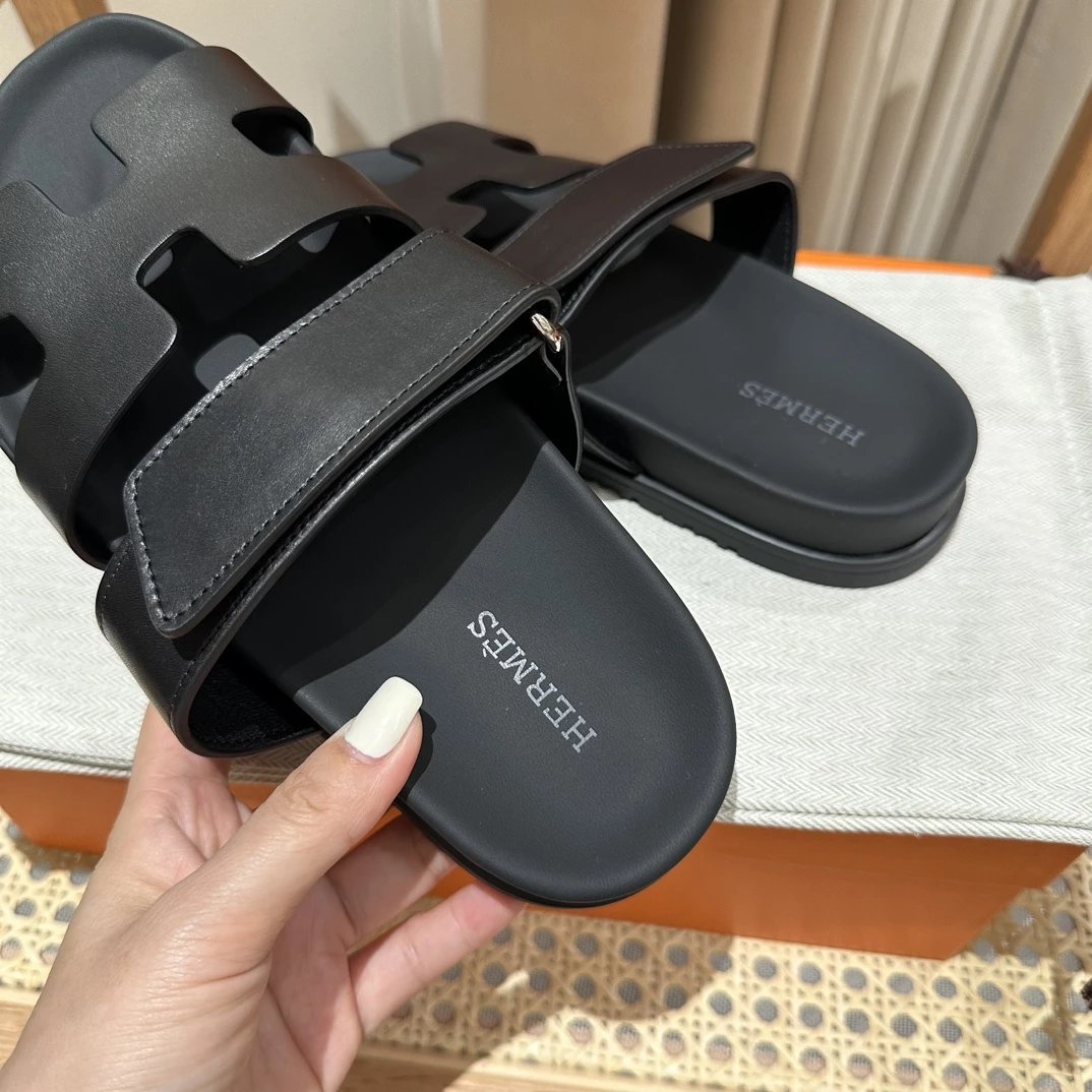 Hermes Mules Femme Blink Noir