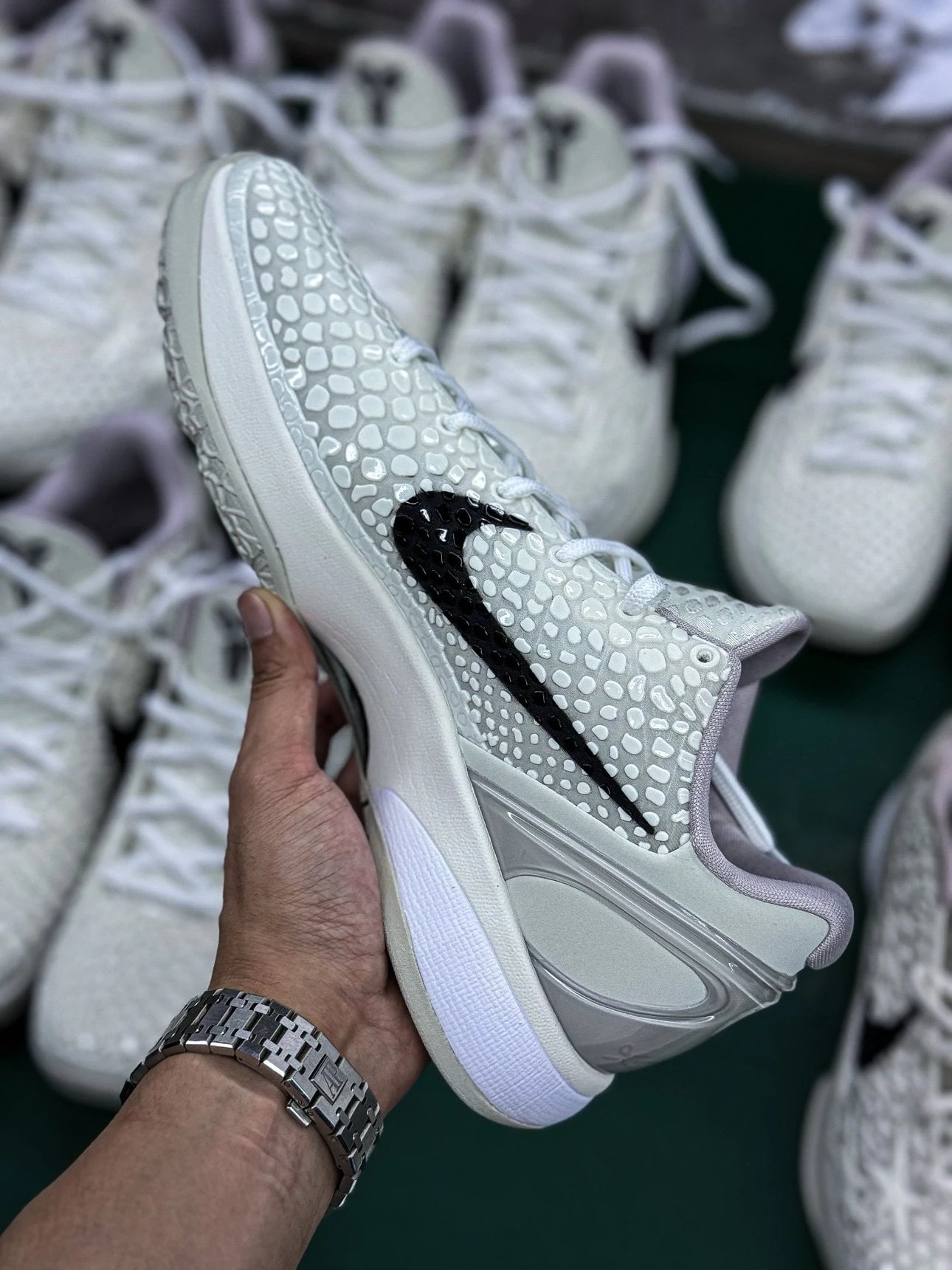 Nike Kobe 6 Protro White Black Sneakers
