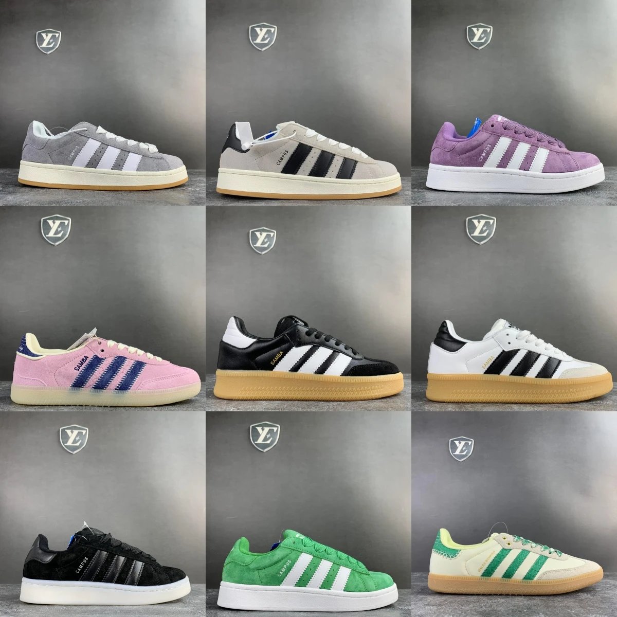 Adidas Samba Sneakers Black White Gum