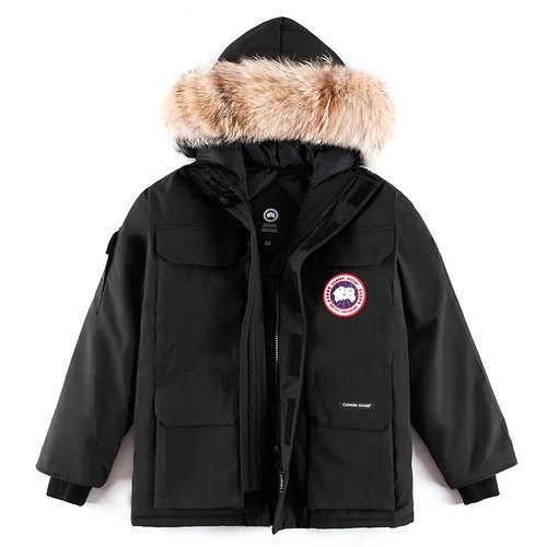 Canada Goose Expedition Black Parka Jacket