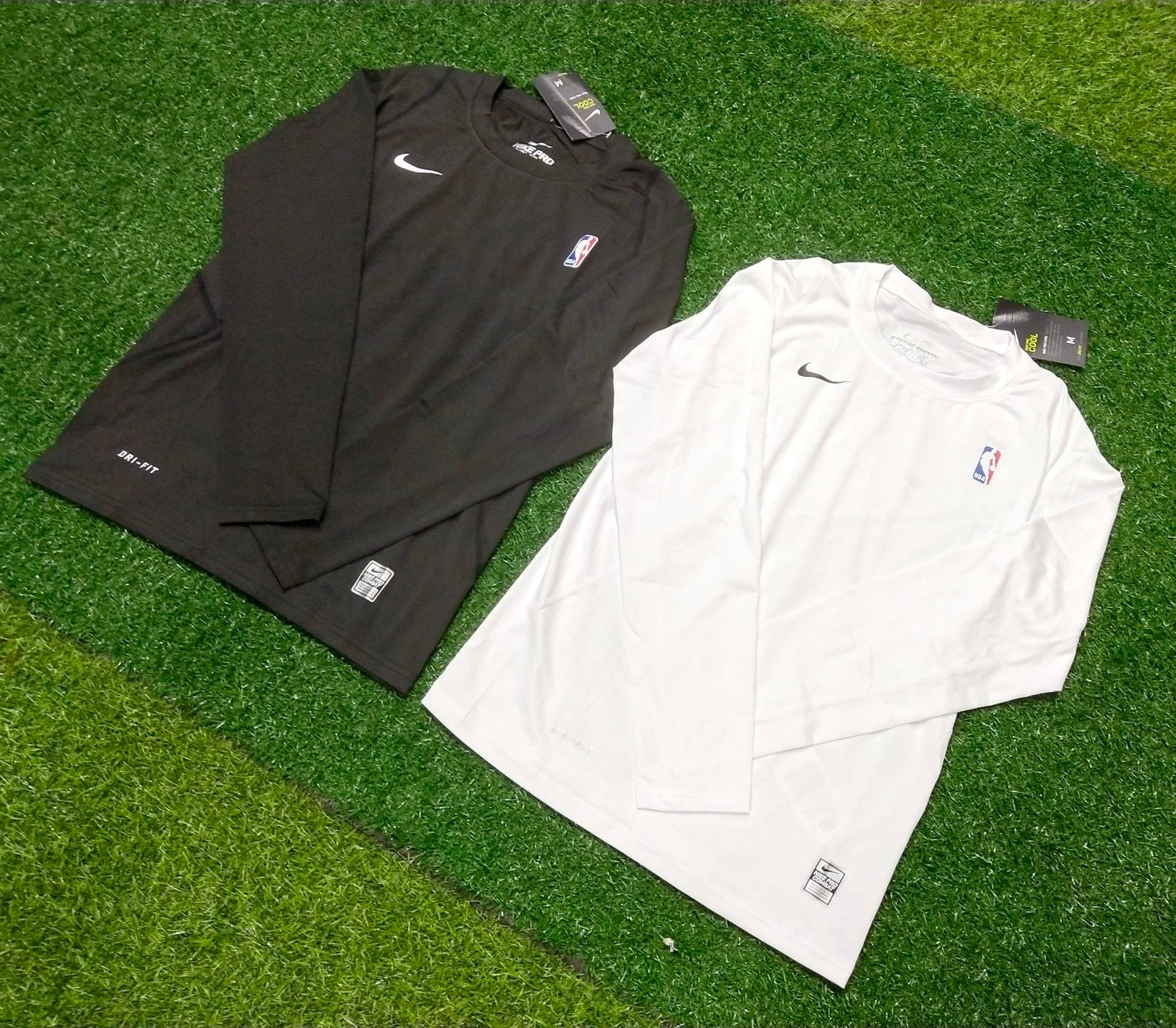 Nike Pro Dri-FIT Long Sleeve Shirt White