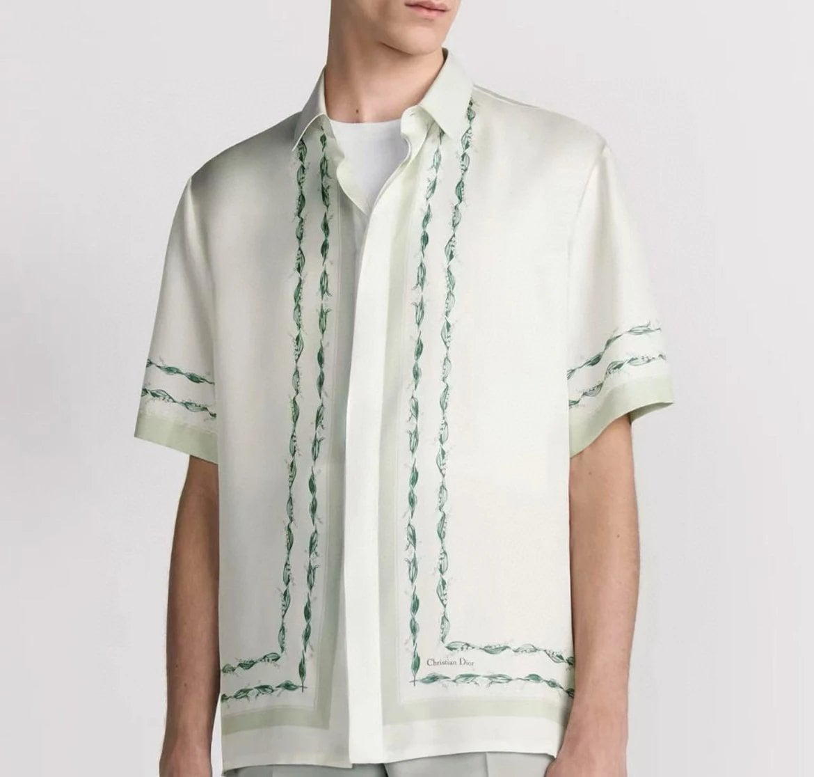 Christian Dior Lily of the Valley Silk Shorts