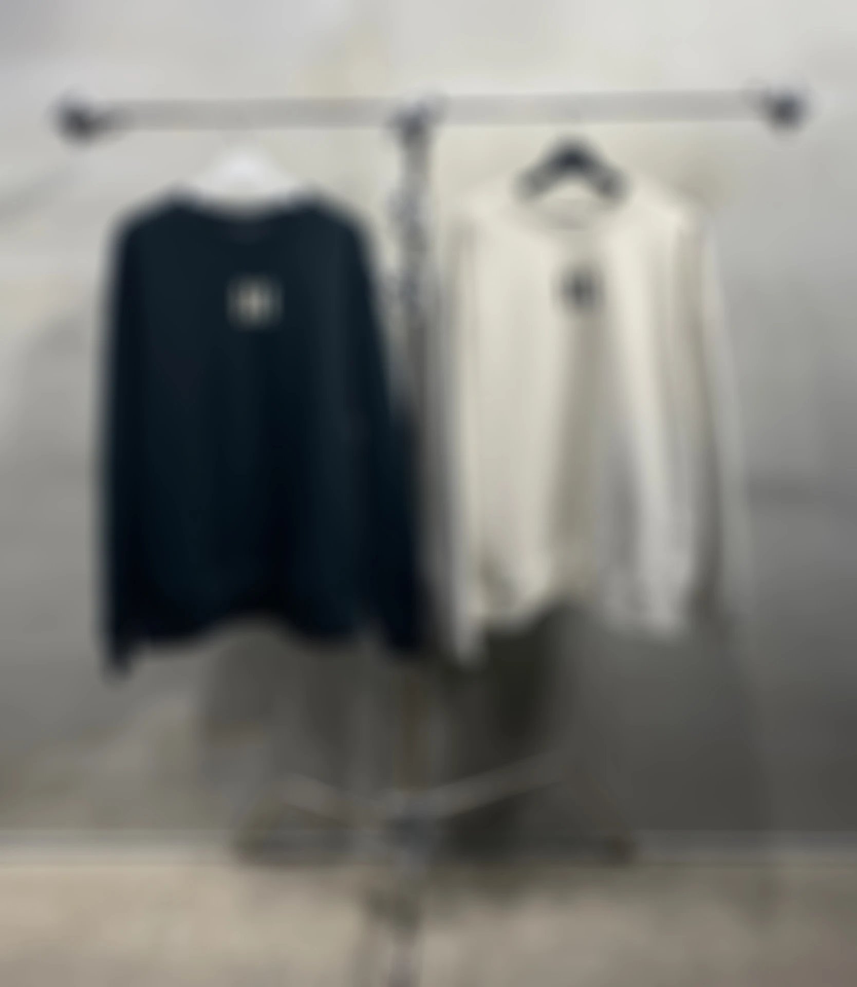 Fear of God Essentials Black Crewneck Sweater