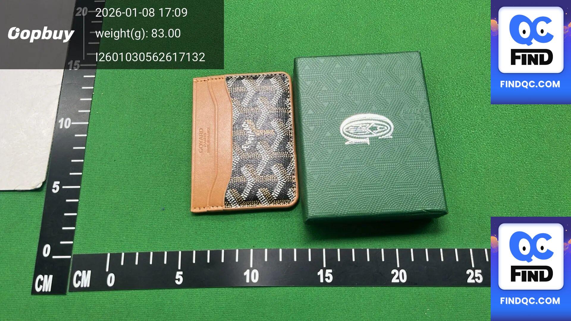 Goyard Card Holder QC