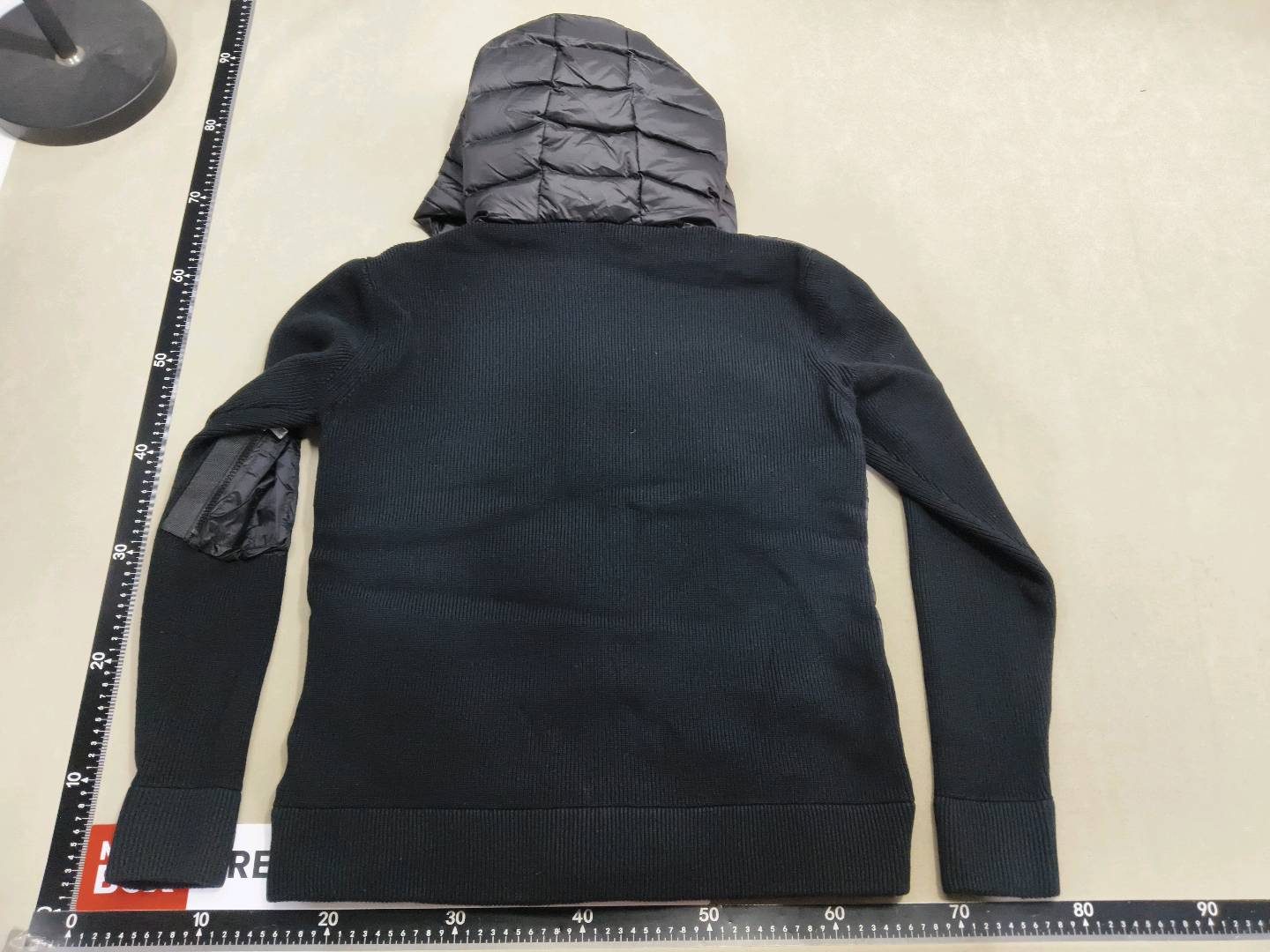 Moncler knit puffer jacket QC