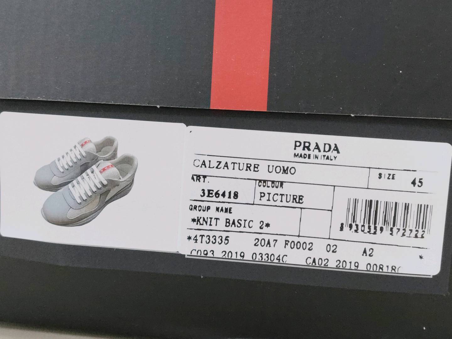 Prada Cloudbust Thunder Sneakers QC
