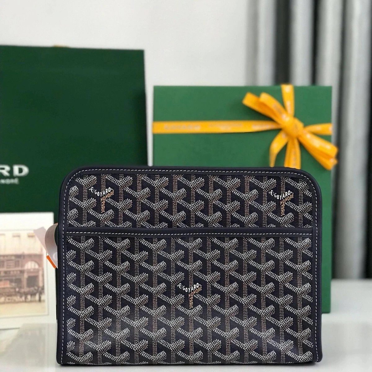 J.Goyard Monogram Wallet
