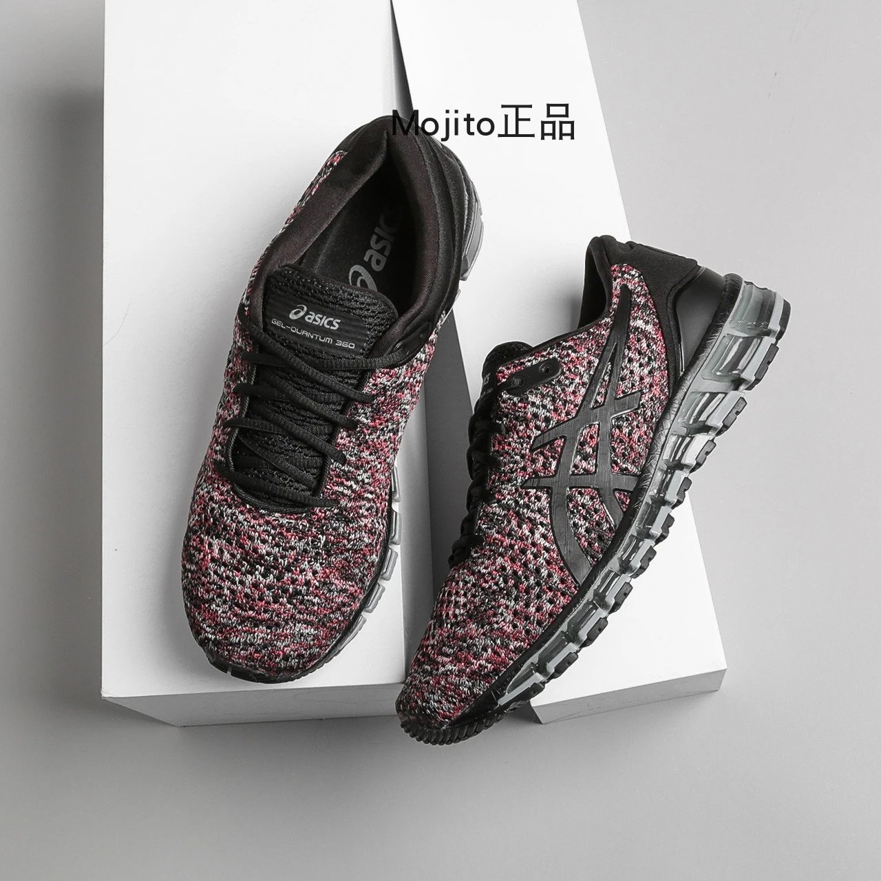 ASICS亚瑟士GEL-QUANTUM 360 KNIT2 全掌缓冲减震跑步男女鞋T840N