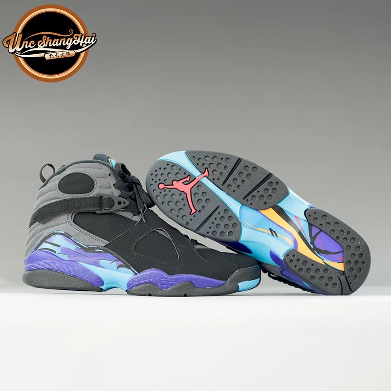 【代购专场】 Air Jordan 8 Aqua AJ8 全明星 水鬼 黑紫 305381-025