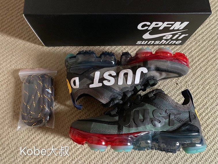 CPFM x Nike Air Vapormax 2019 女款霓虹灯 四眼笑脸 CD7001-300
