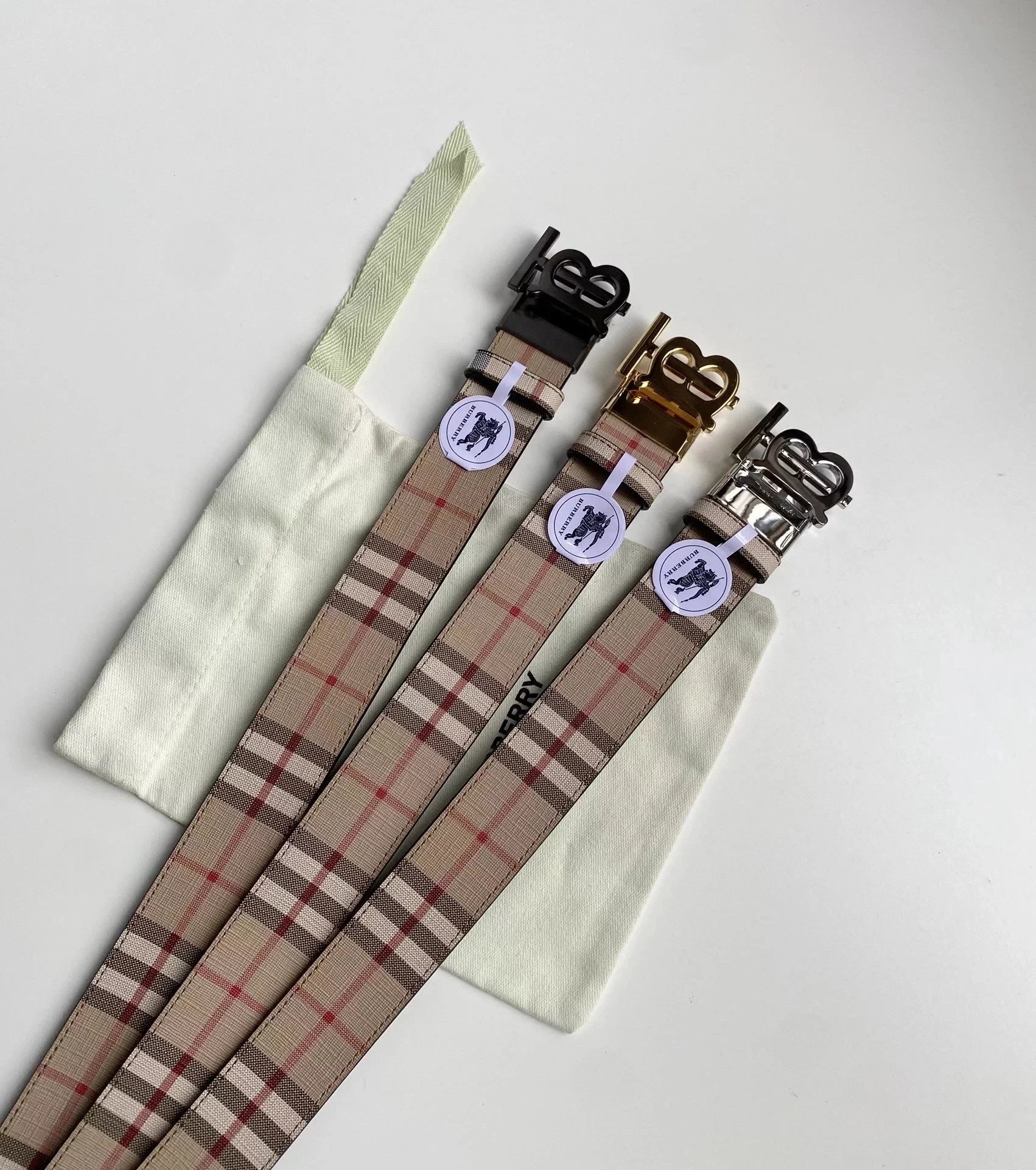 Burberry TB Monogram Belt