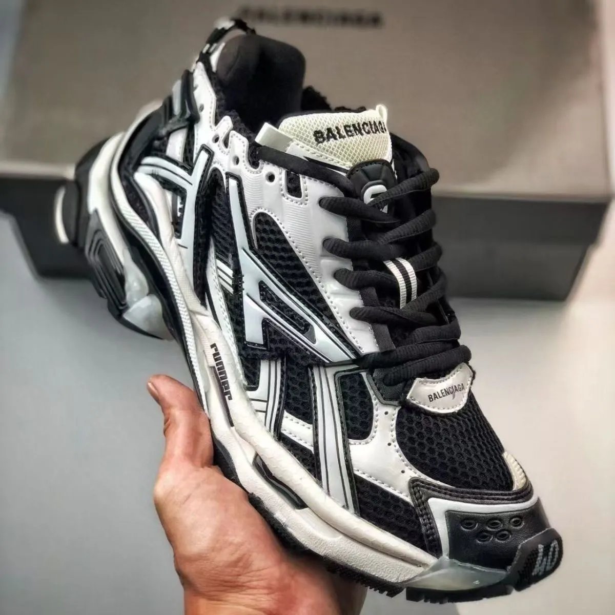 Chanel Playball Mono Denim Sneakers Silver