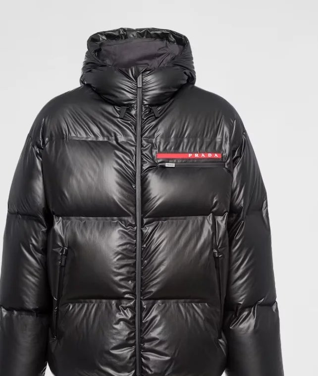 Prada Puffer Jacket Black