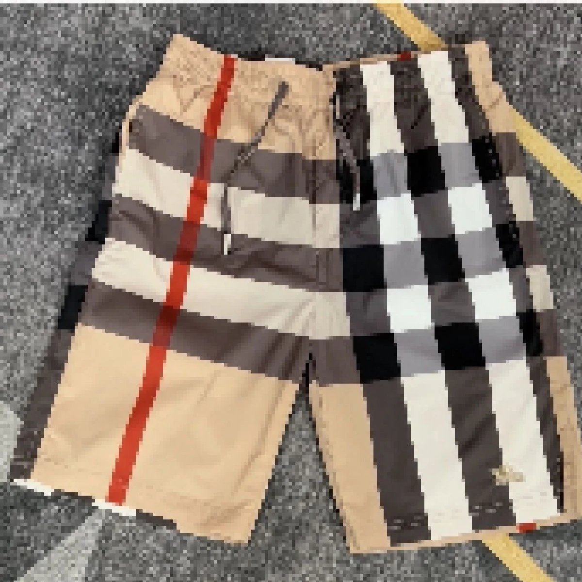 Burberry Check Swim Shorts