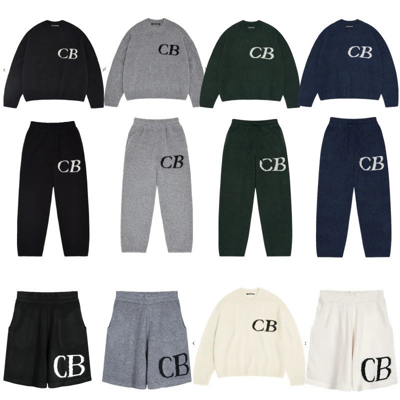 C.B宽松圆领毛衣