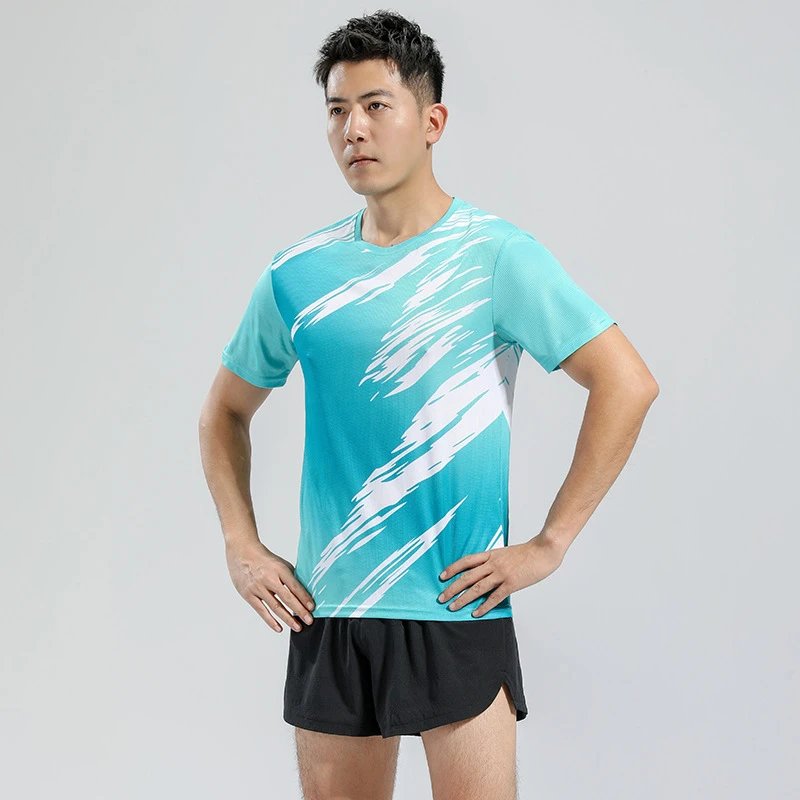 Summer sh*ort Sleeve Breathable sh*ort Sleeve T Shirt Sport