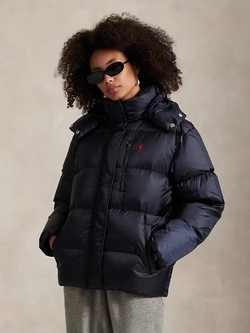 ralph*lauren Hat Thickened Padded Jacket Windproof Couple