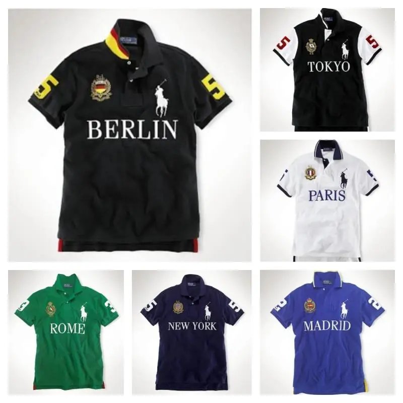 Polo Ralph Lauren Black Polo Shirts