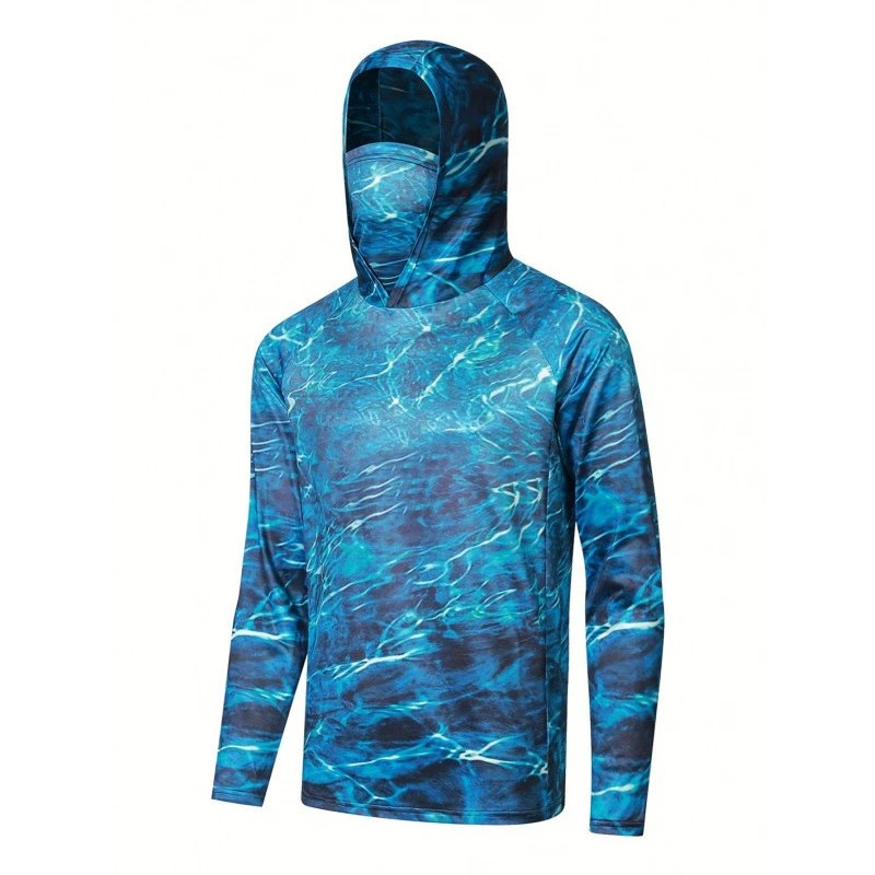 Fishing Clothes Wear Hat Sunscreen Clothes Fishing Shirt