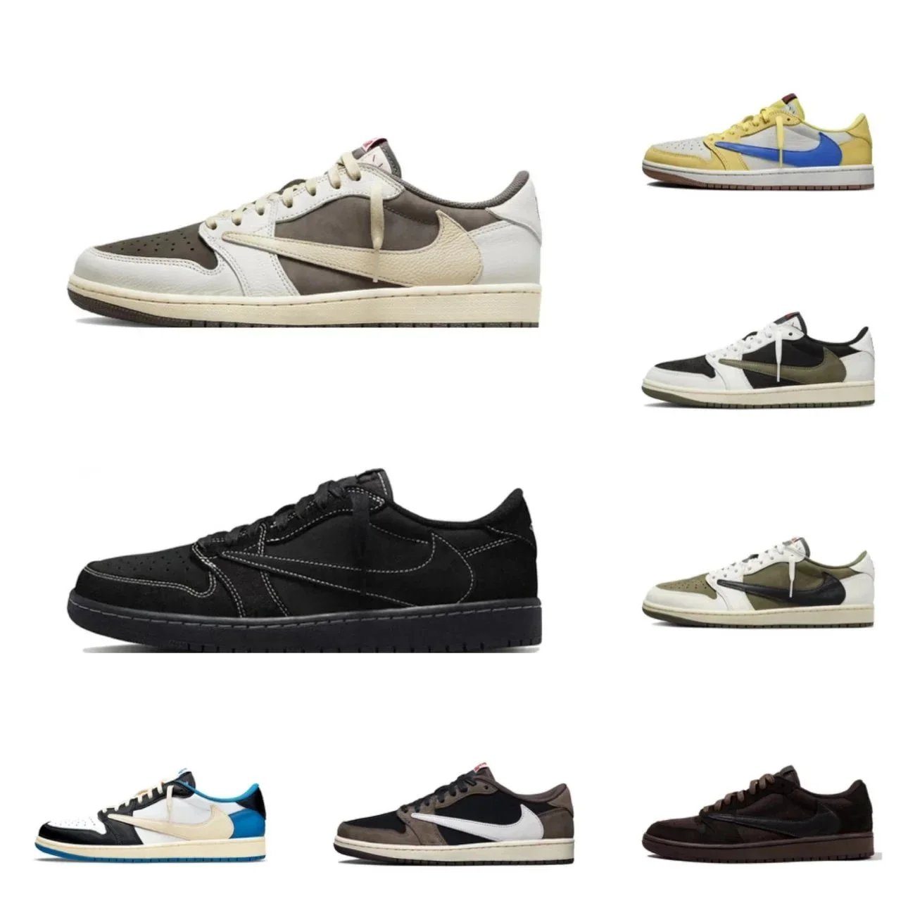 Jordan 1 Low OG SP Travis Scott Black