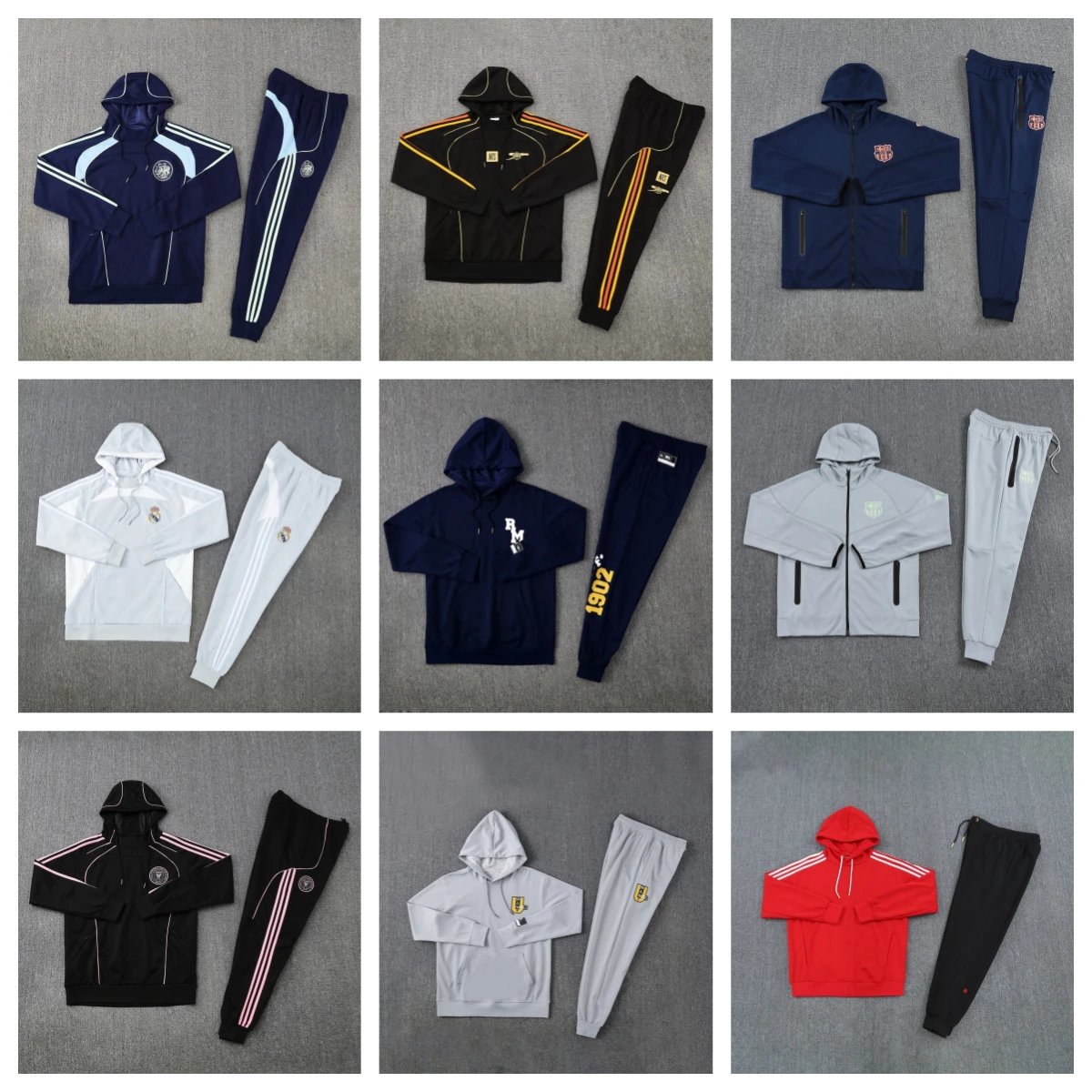 FC Barcelona Nike Dri-Fit tracksuit grey