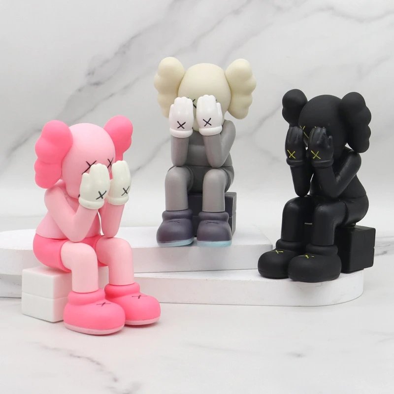 Kaws Companion Open Edition Pink Grey Black