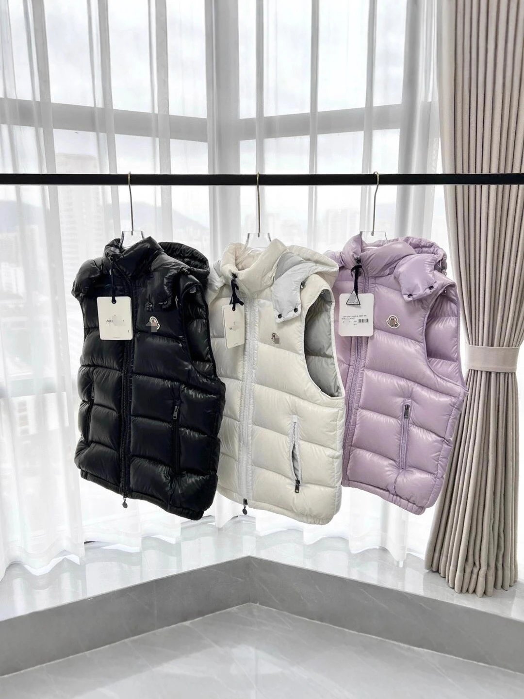 Moncler Padded Vest Collection