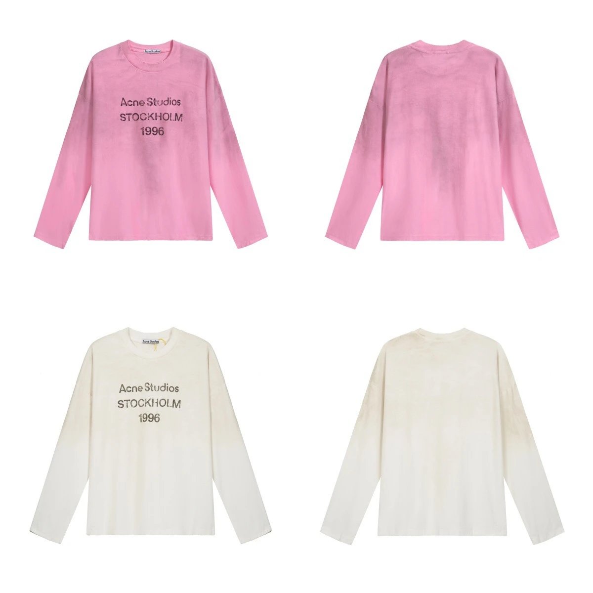 Acne Studios Stockholm 1996 Long Sleeve T-Shirt Pink