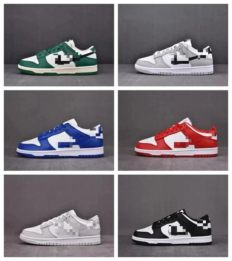 Nike Dunk Low Green White Black Sneakers