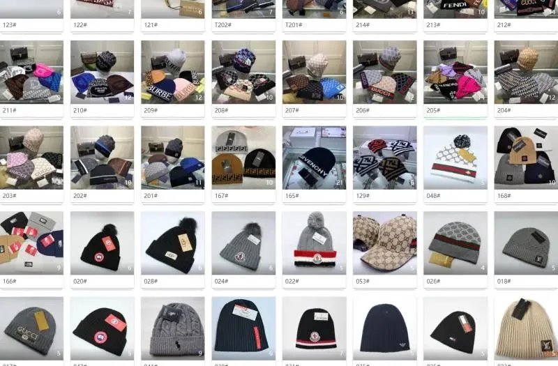 Louis Vuitton Monogram Beanie