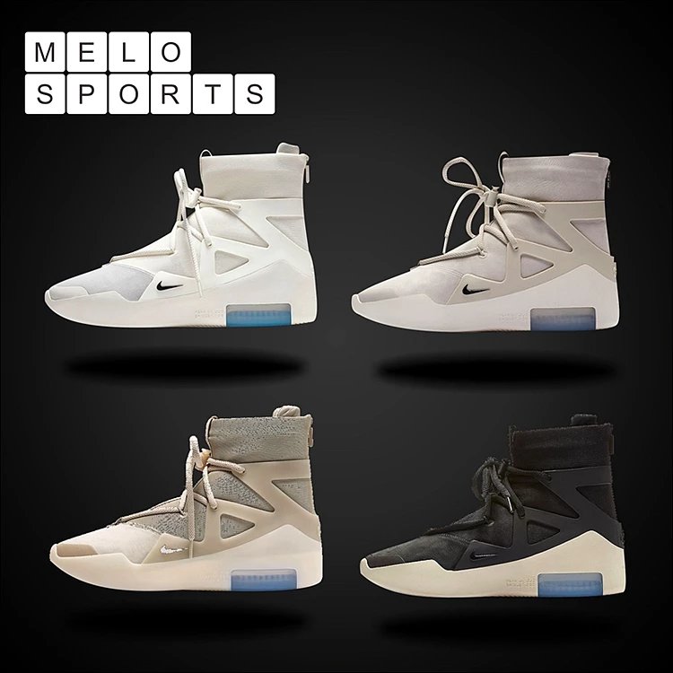 Nike Air Fear Of God 1 FOG Co-Branded High Street High Top Men's Basketball Shoes AR4237-001