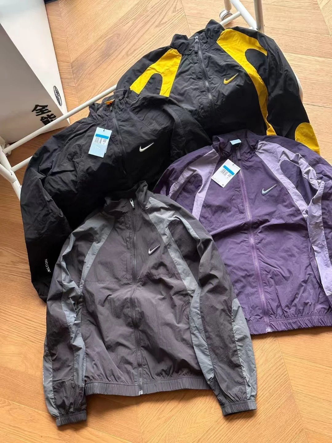 Nike NOCTA jacket black yellow