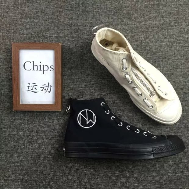 Converse X UNDERCOVER 联名 1970s 做旧高帮匡威帆布鞋 164831c