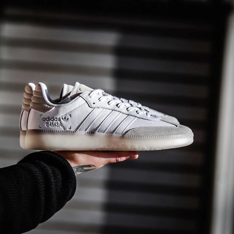 adidas Originals Samba三叶草Boost中底复古休闲低帮板鞋Bd7486
