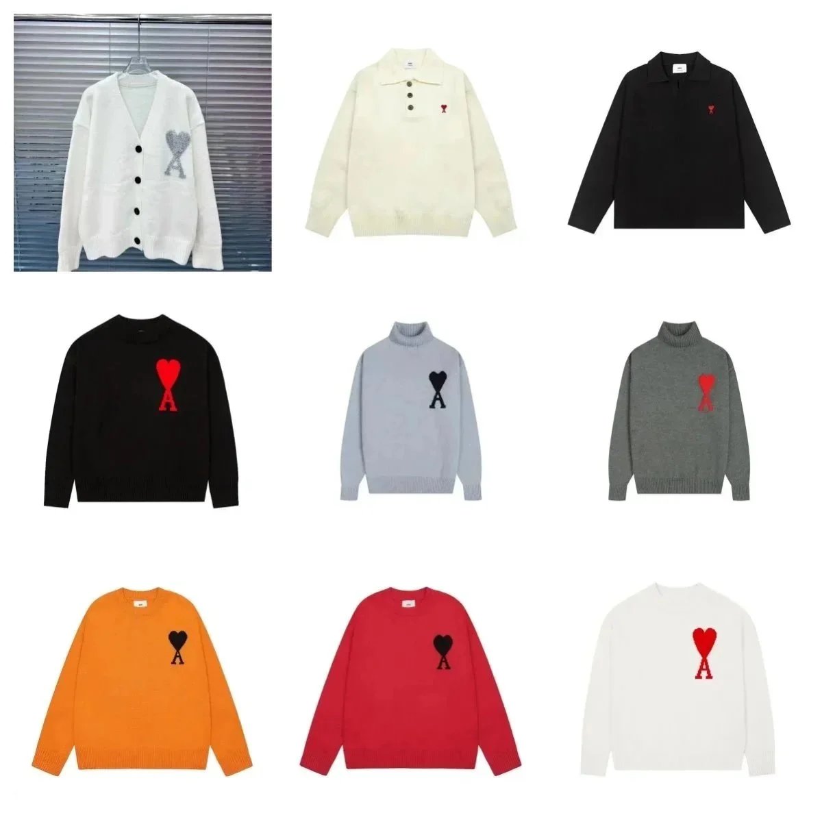 AMI Paris Sweaters Collection