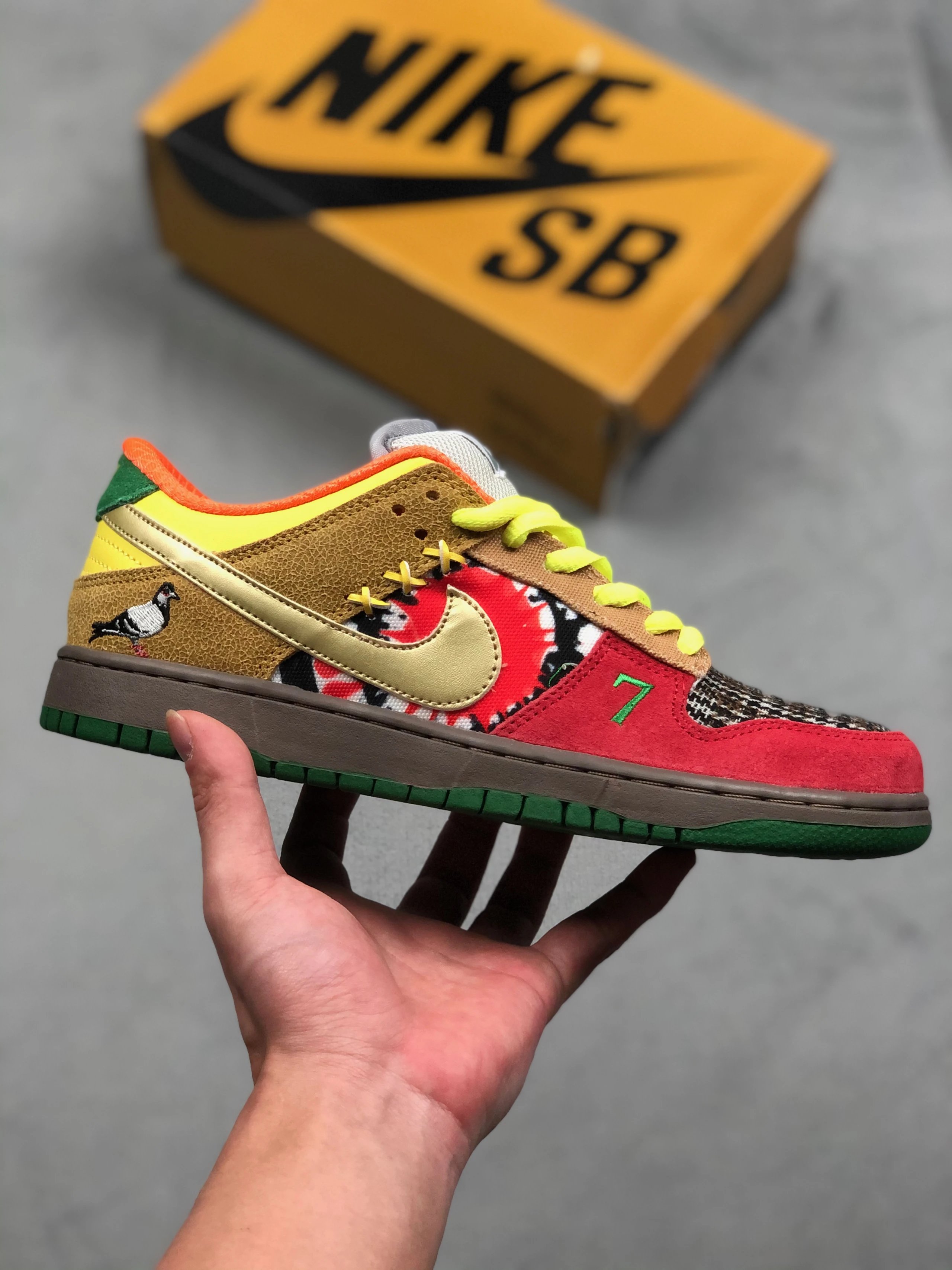 Nike SB Dunk Low What The