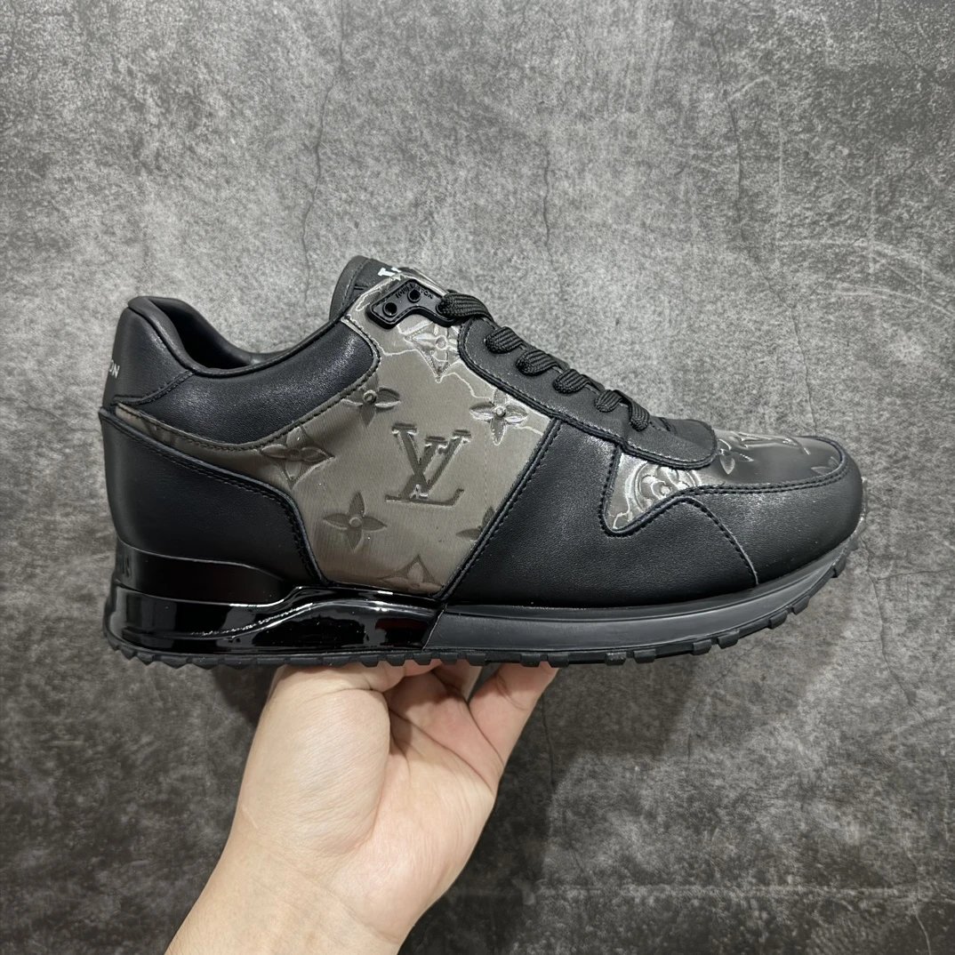 Louis Vuitton Run Away Sneaker Black Grey