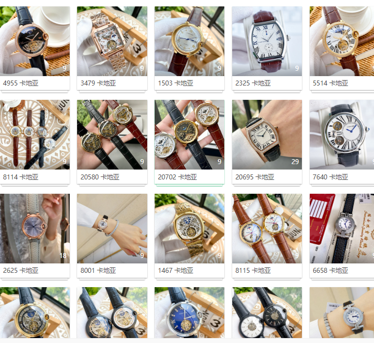 (High -quality men) Santos-Dumont-Men's mechanical watch,