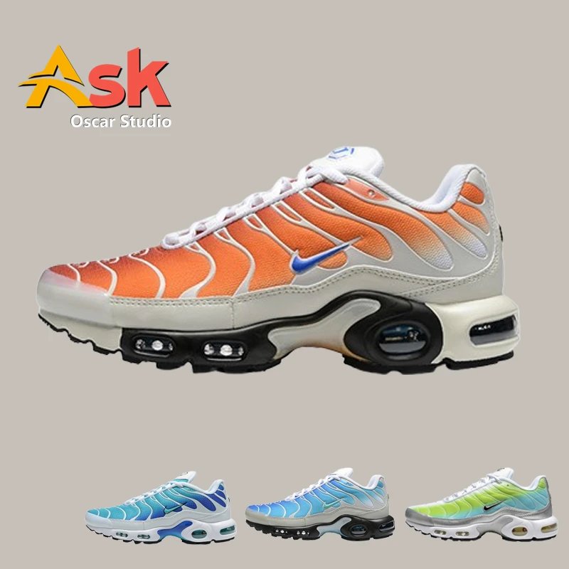 Nike Air Max Plus Black Lt Grey Royal Running Shoes