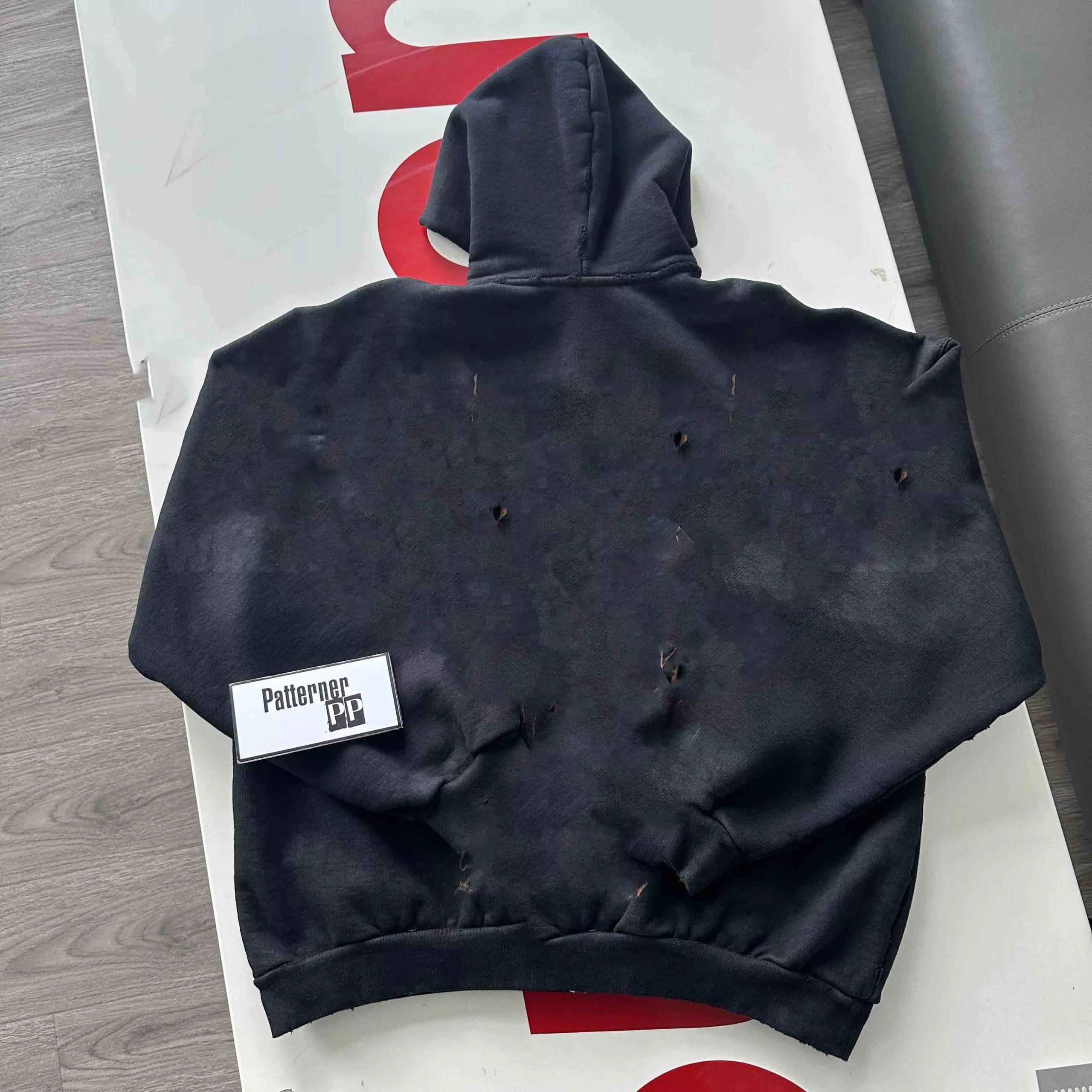 Pali Sanskrit hooded jacket C07