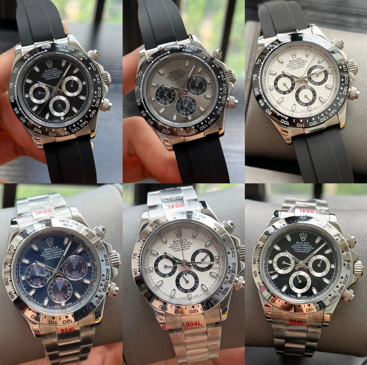 Rolex Daytona White Dial Stainless Steel Watch