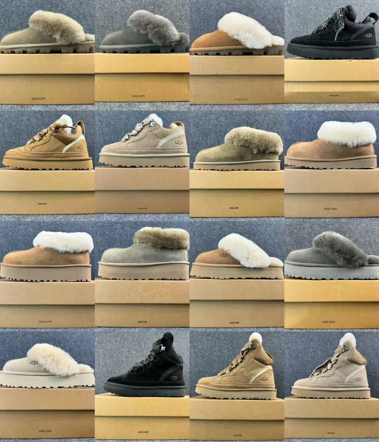 UGG boots and slippers