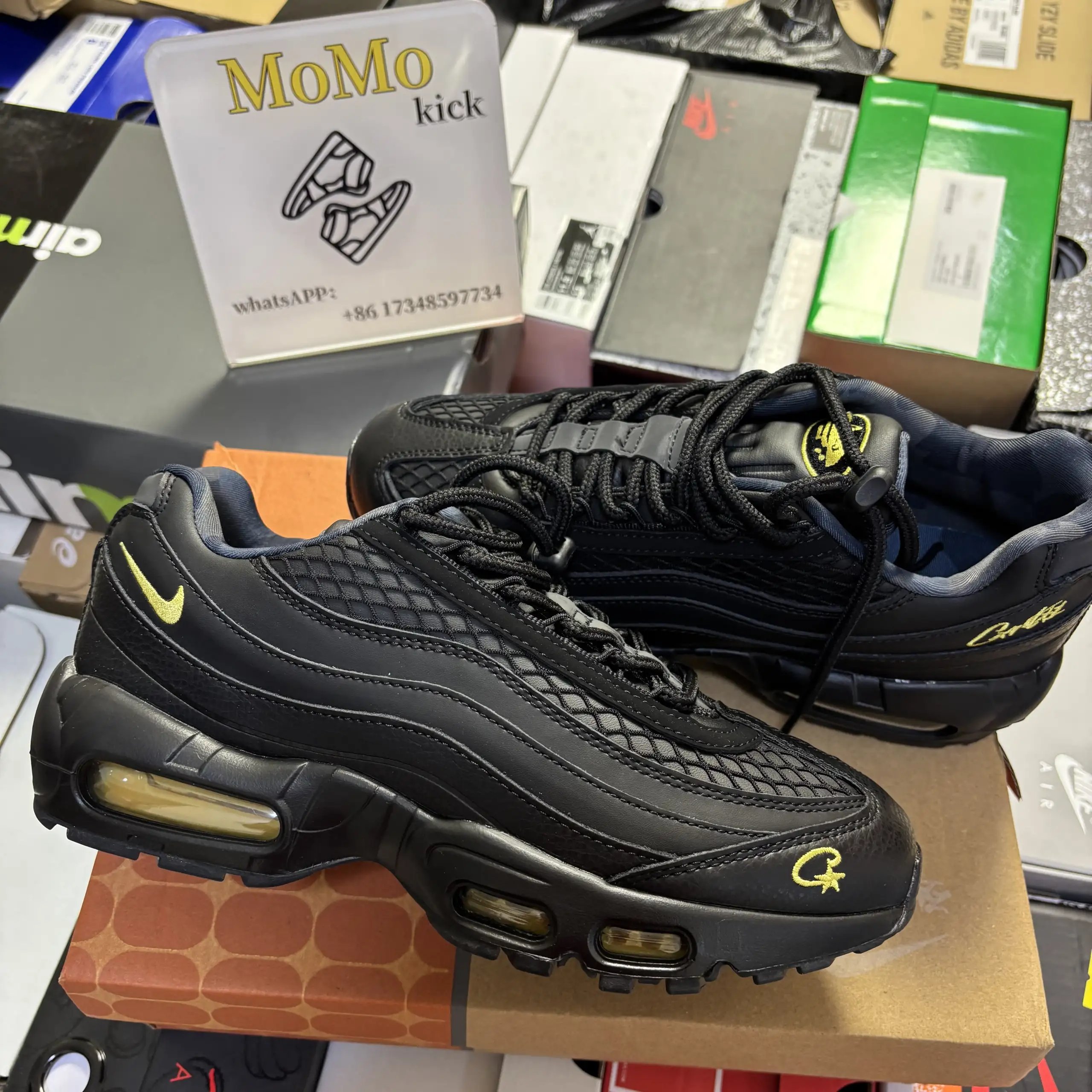 Nike Air Max 95 CDG Black Warrior Noir