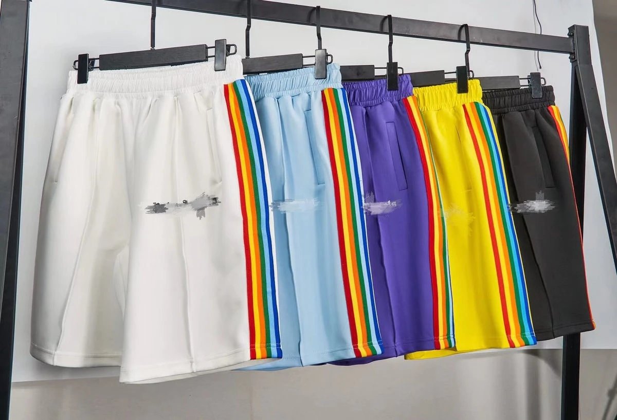 Palm Angels Classic Track Shorts Blue