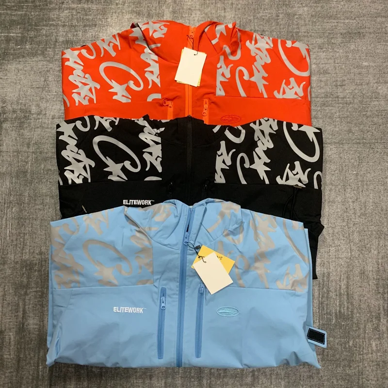 ELITEWORK jackets orange black blue