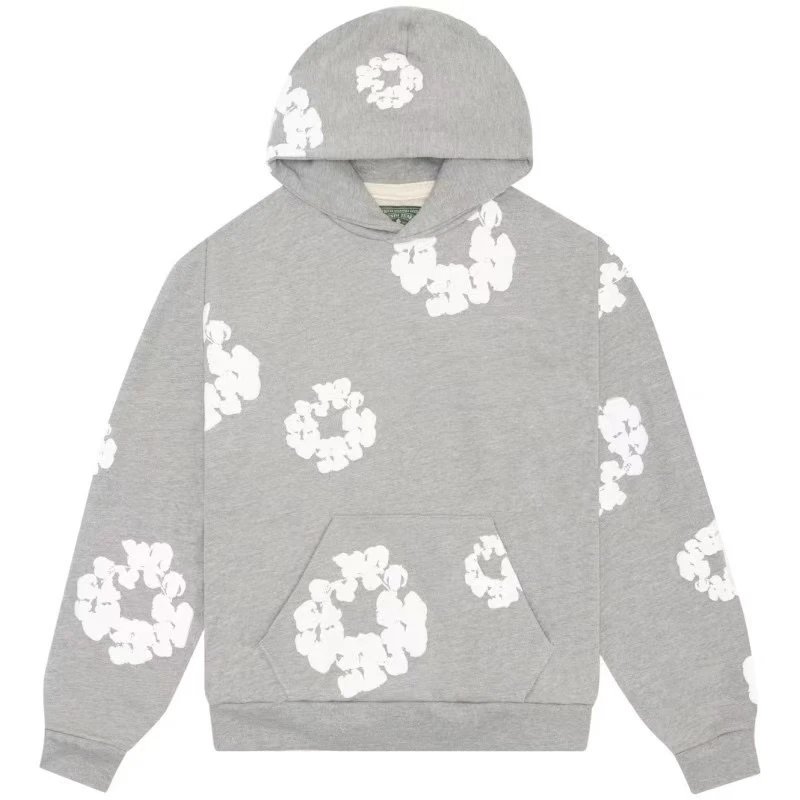 Floral Print Hoodie