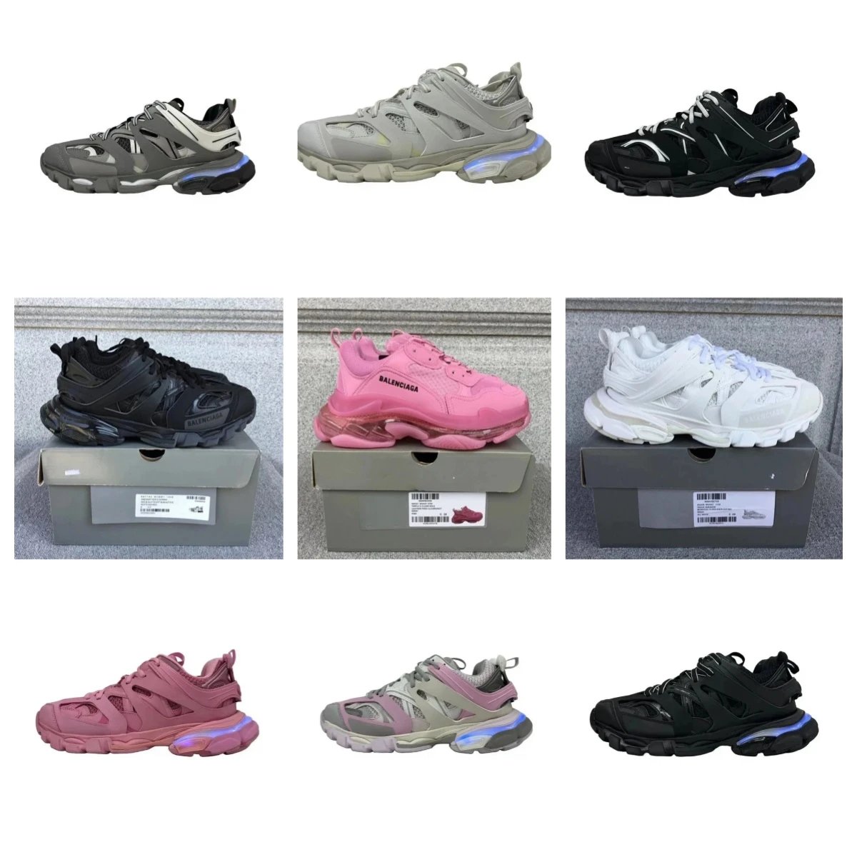 Balenciaga Track Sneakers Collection